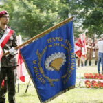 74. rocznica udanego zamachu na Franza Wittka. Oficjalne uroczystości przy pomniku na ulicy Solnej / Marzena Mąkosa / Radio Kielce