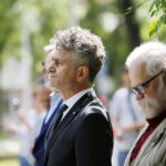 74. rocznica udanego zamachu na Franza Wittka. Oficjalne uroczystości przy pomniku na ulicy Solnej / Marzena Mąkosa / Radio Kielce