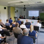 Konferencja prasowa w Wojewódzkim Funduszu Ochrony Środowiska i Gospodarki Wodnej.  Podsumowanie dotychczasowych efektów programu "czyste powietrze". / Marzena Mąkosa / Radio Kielce