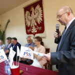 Spotkanie wicemarszałka i szefa klubu parlamentarnego PiS, Ryszarda Terleckiego z mieszkańcami Gnojna / Marzena Mąkosa / Radio Kielce