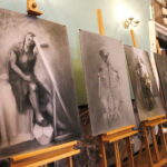 Wernisaż prac Eryka Adamczyka w Wojewódzkim Domu Kultury / Marzena Mąkosa / Radio Kielce