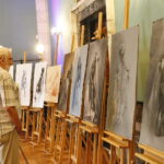 Wernisaż prac Eryka Adamczyka w Wojewódzkim Domu Kultury / Marzena Mąkosa / Radio Kielce