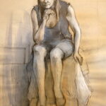 Wernisaż prac Eryka Adamczyka w Wojewódzkim Domu Kultury / Marzena Mąkosa / Radio Kielce