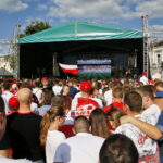 Strefa kibica. Mecz Polska - Senegal / Marzena Mąkosa / Radio Kielce