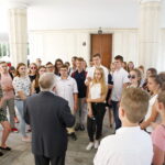 Uczniowie ze Szkoły Podstawowej w Mircu na wycieczce w Sejmie / Marzena Mąkosa / Radio Kielce