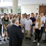 Uczniowie ze Szkoły Podstawowej w Mircu na wycieczce w Sejmie / Marzena Mąkosa / Radio Kielce