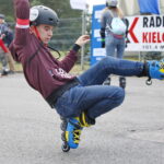 Grupowa jazda na rolkach / Marzena Mąkosa / Radio Kielce