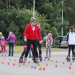 Grupowa jazda na rolkach / Marzena Mąkosa / Radio Kielce