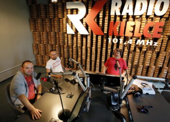 Punkty widzenia. Od lewej: Piotr Rogoziński - portal Onet.pl, Maciej Sierpień - TVP3 Kielce i Marek Cender - Radio Kielce / Marzena Mąkosa / Radio Kielce