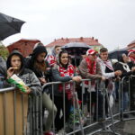 Strefa kibica na kieleckim Rynku. Mundial 2018. Mecz Kolumbia - Polska / Marzena Mąkosa / Radio Kielce