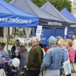 Niebieskie Miasteczko na placu Artystów w Kielcach / Marzena Mąkosa / Radio Kielce