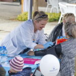 Niebieskie Miasteczko na placu Artystów w Kielcach / Marzena Mąkosa / Radio Kielce