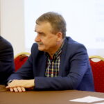 Walne zebranie sprawozdawcze członków stowarzyszenia Samorząd 2002 w hotelu "Echo" w Cedzynie. Wojciech Lubawski - prezydent Miasta Kielce / Marzena Mąkosa / Radio Kielce