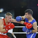 Mecz Polska - Turcja w ramach Światowej Konfrontacji Boksu Olimpijskiego. Daniel Adamiec – Utku Erdogan / Marzena Mąkosa / Radio Kielce