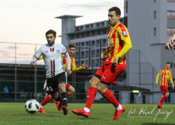 24.01.2018 Belek, Turcja. Mecz sparingowy Korona Kielce - Amkar Perm / Paweł Jańczyk / Korona Kielce