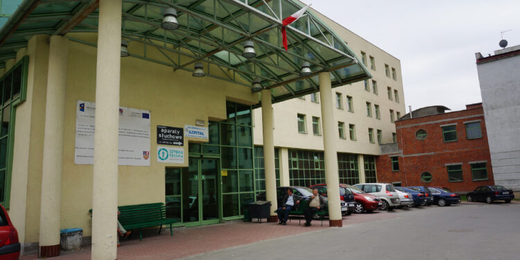Szpital w Opatowie (4 maja 2015 r.). / Teresa Czajkowska / Radio Kielce