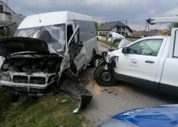 Wypadek w miejscowości Łukowa w gminie Chęciny / Policja Kielce