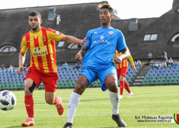 Sparing Korona Kielce - Hapoel Beer Sheva / Mateusz Kępiński / Korona Kielce / Twiter