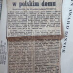 Polacy ratujący Żydów. Nowy Korczyn. Macugowscy. Archiwalne wycinki z gazet / Archiwum / rodziny Macugowskich