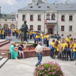 Stypendyści Fundacji „Dzieło Nowego Tysiąclecia” spędzają wakacje między innymi w stolicy województwa świętokrzyskiego / Marlena Płaska / Radio Kielce