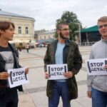 Kielce. Protest „STOP ACTA 2” / Michał Kita / Radio Kielce