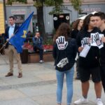 Kielce. Protest „STOP ACTA 2” / Michał Kita / Radio Kielce