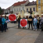 Kielce. Protest „STOP ACTA 2” / Michał Kita / Radio Kielce
