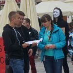 Kielce. Protest „STOP ACTA 2” / Michał Kita / Radio Kielce