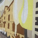 Mural na ścianie składu opałowego przy ulicy Partyzantów / Kamil Włosowicz / Radio Kielce