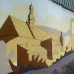 Mural na ścianie składu opałowego przy ulicy Partyzantów / Kamil Włosowicz / Radio Kielce