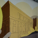 Mural na ścianie składu opałowego przy ulicy Partyzantów / Kamil Włosowicz / Radio Kielce