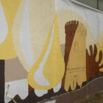 Mural na ścianie składu opałowego przy ulicy Partyzantów / Kamil Włosowicz / Radio Kielce