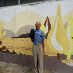 Mural na ścianie składu opałowego przy ulicy Partyzantów / Kamil Włosowicz / Radio Kielce