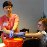 Rejestracja potencjalnych dawców szpiku kostnego / Ewa Pociejowska-Gawęda / Radio Kielce