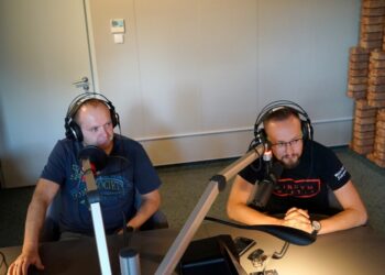 Punkty Widzenia. Na zdjęciu od lewej:  Piotr Rogoziński - portal Onet.pl i Maciej Sierpień - TVP3 Kielce / Karol Żak / Radio Kielce