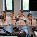 45. Harcerski Festiwal. Studio Piosenki AJKI z Ciechocinka w Radiu Kielce / Bartłomiej Zapała / Radio Kielce