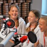 45. Harcerski Festiwal. Studio Piosenki AJKI z Ciechocinka w Radiu Kielce / Bartłomiej Zapała / Radio Kielce