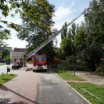 Kielce. Awaria wodociągu na rogu ulic Pocieszka i Nowowiejskiej / Michał Kita / Radio Kielce