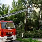 Kielce. Awaria wodociągu na rogu ulic Pocieszka i Nowowiejskiej / Michał Kita / Radio Kielce