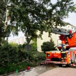 Kielce. Awaria wodociągu na rogu ulic Pocieszka i Nowowiejskiej / Michał Kita / Radio Kielce