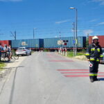 Śmiertelny wypadek na strzeżonym przejeździe kolejowym w miejscowości Skroniów / Ewa Pociejowska-Gawęda / Radio Kielce