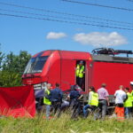 Śmiertelny wypadek na strzeżonym przejeździe kolejowym w miejscowości Skroniów / Ewa Pociejowska-Gawęda / Radio Kielce