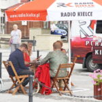 10.07.2018 Szydłów. Radio Kielce i Raport Dnia / Grzegorz Jamka / Radio Kielce