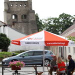 10.07.2018 Szydłów. Radio Kielce i Raport Dnia / Grzegorz Jamka / Radio Kielce