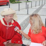 10.07.2018 Szydłów. Radio Kielce i Raport Dnia / Grzegorz Jamka / Radio Kielce