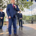 Święto pomidora. Na zdjęciu: Marek Kwitek - poseł PiS  / Grażyna Szlęzak - Wójcik / Radio Kielce