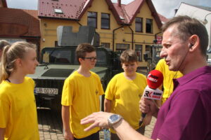 Stacja: wakacje na rynku w Kazimierzy Wielkiej / Grzegorz Jamka / Paweł Szafarczyk / Radio Kielce