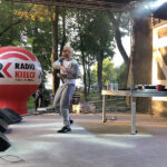 „Koncertowe Lato z Radiem Kielce”. W Parku Miejskim wystąpił raper Michał Sobolewski znany jako „Sobota” / Rafał Szymkiewicz / Radio Kielce