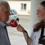 Pierzchnia. Plenerowy Raport Dnia. Stanisław Duda, regionalista i mieszkaniec Pierzchnicy w rozmowie z red. Aleksandrą Boruch / Grzegorz Jamka / Radio Kielce