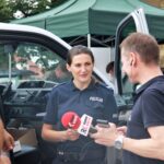 Wyjazdowa audycja "Stacja: wakacje" na Rynku w Sandomierzu / Arkadiusz Miller / Radio Kielce